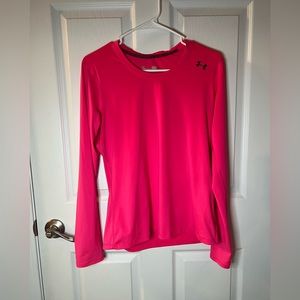 Under Armour Women’s Hot Pink Long Sleeve Shirt Large